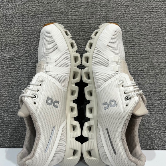 On Running Cloud 6 Sneakers Athletic Women 6.5 Pearl White Lightweight Comfort - Picture 4 of 9
